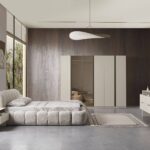A new bedroom set featuring comfortable designs and materials.