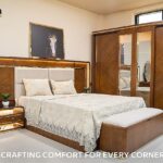 A new bedroom set featuring comfortable designs and materials.